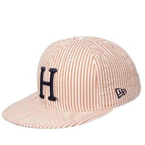 HUF X New Era 2007 Legacy Seersucker Creamsickle Fitted Hat Men's 8